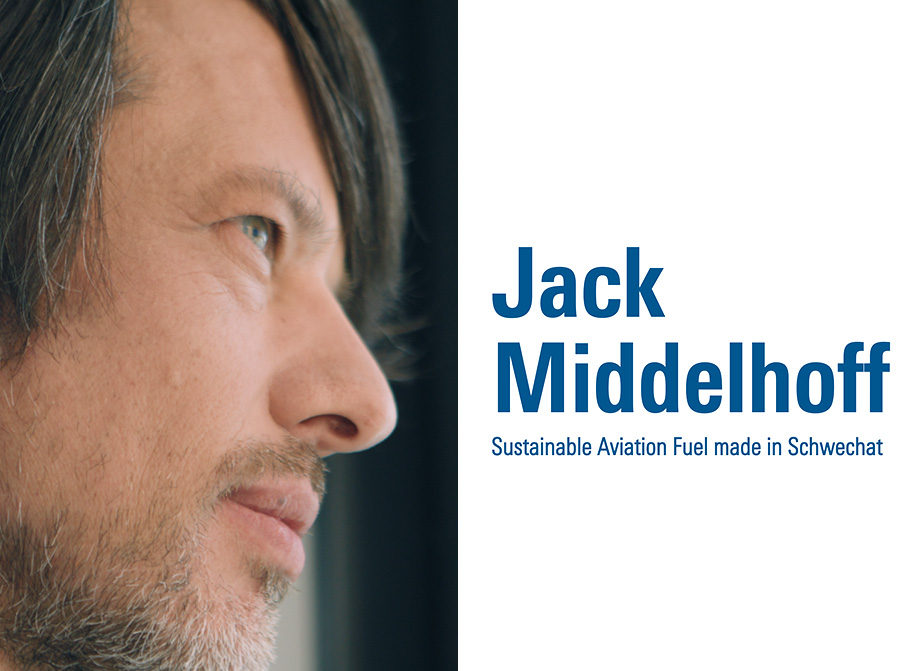 Jack Middelhoff – Sustainable Aviation Fuel made in Schwechat (Foto)