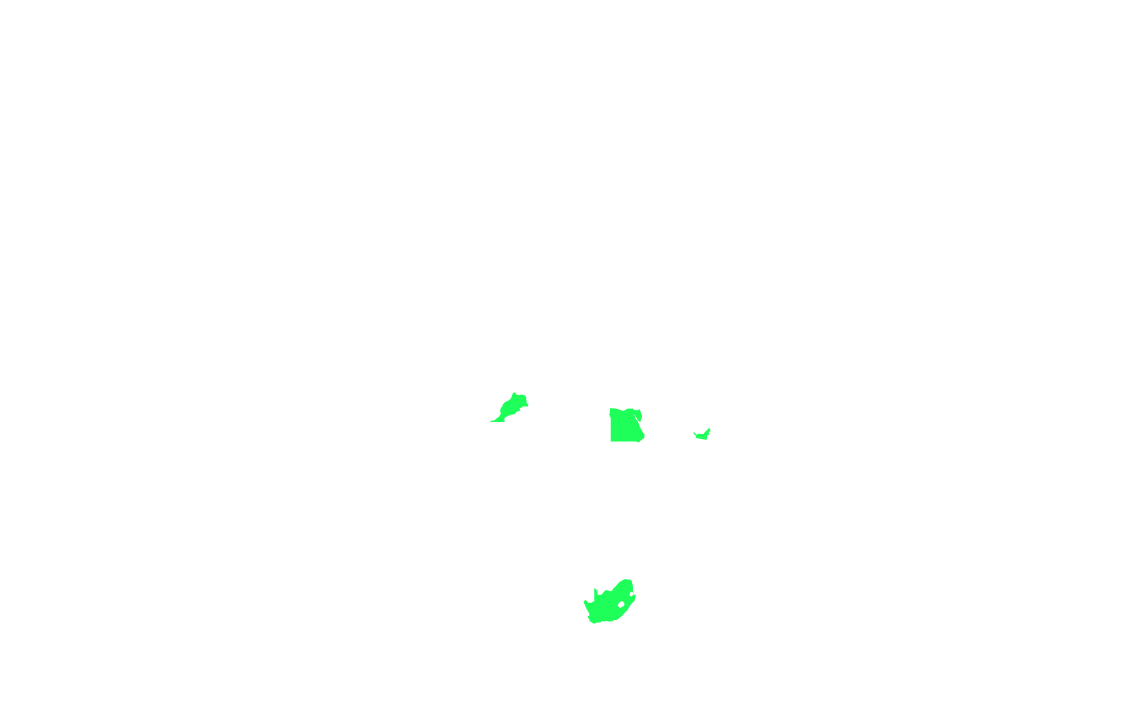 OMV Chemicals Präsenz – Mittlerer Osten und Afrika (Weltkarte)