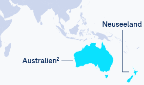 OMV Exploration & Production Präsenz – Rest der Welt