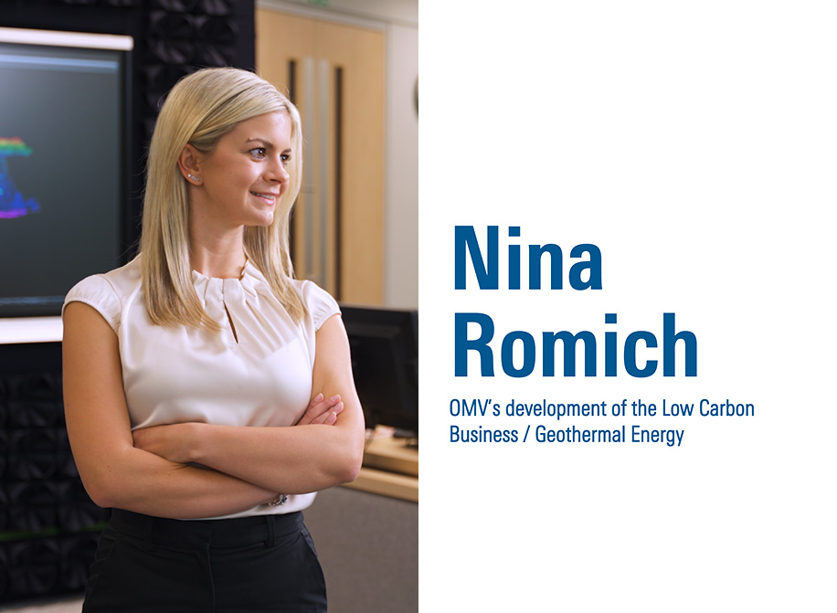 Nina Romich – OMV's development of the Low Carbon Business/Geothermal Energy (photo)