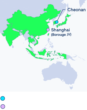 OMV fields of activity – Asia-Pacific (map)